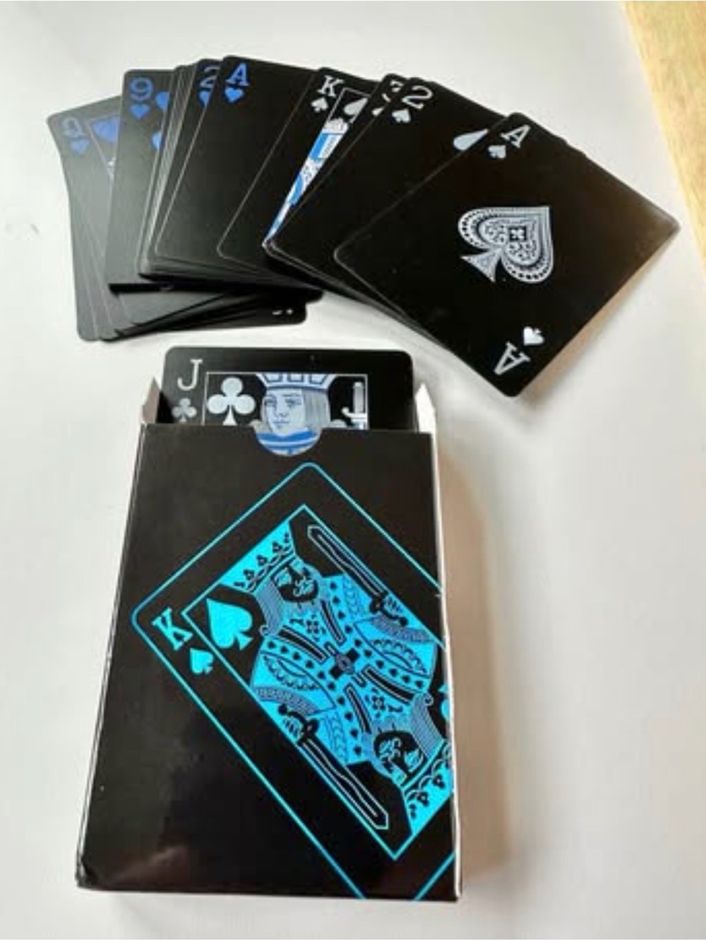 Waterproof PVC Playing Cards (Blue)